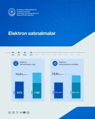 Elektron satınalmaların sayı və məbləği açıqlanıb | FED.az