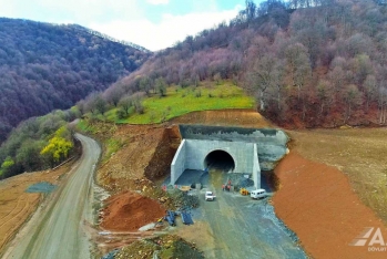 Toğanalı-Kəlbəcər-İstisu avtomobil yolunun və Murovdağ tunelinin inşası sürətlə davam etdirilir - VİDEO