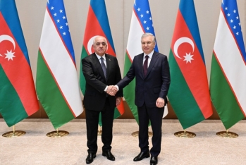 Azərbaycanın Baş naziri Daşkənddə Özbəkistan Prezidenti ilə görüşüb