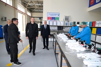 Sabirabadda su filtrlərinin istehsalı müəssisəsinin fəaliyyəti ilə tanışlıq | FED.az