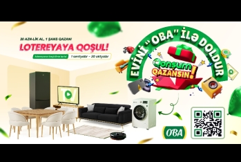 Lotereyada iştirak et, [red]Evini “OBA” ilə doldur![/red] | FED.az