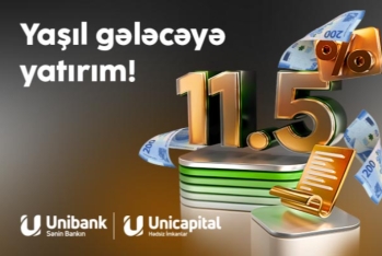 Unibank Azərbaycan maliyyə bazarı üçün - BİR İLKƏ İMZA ATIB