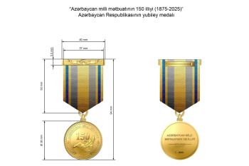 “Azərbaycan milli mətbuatının 150 illiyi” yubiley medalı təsis edilib - FƏRMAN | FED.az