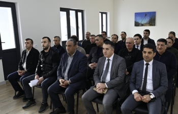 “Azərişıq” nümayəndələri Xankəndidə sahibkarlarla görüşdü - FOTOLAR | FED.az