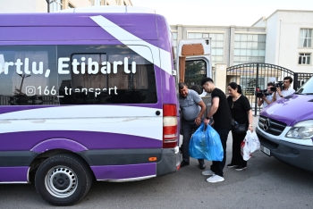 Şuşa şəhərinə növbəti köç karvanı yola salınıb - FOTO | FED.az