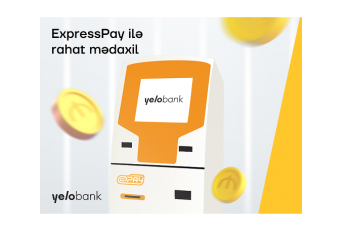 Yelo Bank hesablarına ExpressPay ilə rahat - MƏDAXİL ET
