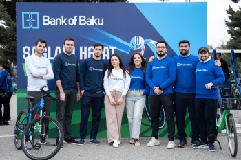 Bank of Baku əməkdaşlarından veloyürüş – Sağlam həyat, yaşıl gələcək - [red]FOTOLAR[/red] | FED.az