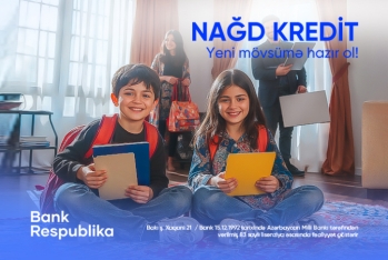 Bank Respublika ilə - Yeni mövsümə hazır olun!