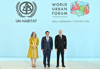 Bakıda WUF13-ün açılış mərasimi keçirilir, İlham Əliyev tədbirdə iştirak edir - CANLI | FED.az