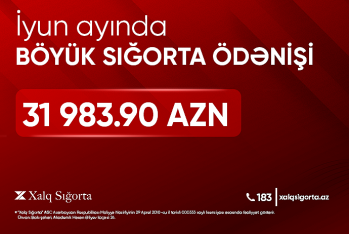 Xalq Sığorta yüksək məbləğdə sığorta ödənişi həyata keçirib - FOTOLAR