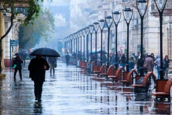 Yağış yağacaq - BAZAR GÜNÜNÜN HAVA PROQNOZU