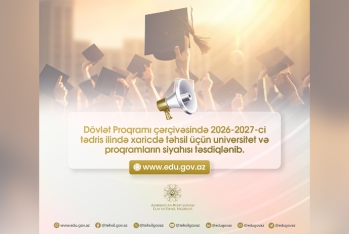 Xaricdə oxumaq istəyənlər üçün - Universitet və proqramların siyahısı