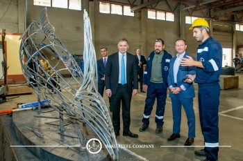 “Baku Steel Art” 2-ci Beynəlxalq Metal Simpoziumu öz işinə başlayıb - [red]FOTOLAR[/red] | FED.az