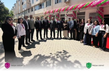 Meqa Sığorta Qrupunun Sumqayıt filialı  yeni konsepsiyada istifadəyə verilib! | FED.az