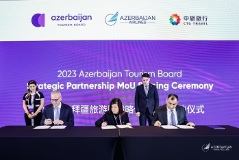 AZAL, Азербайджанское Бюро по туризму и China Tourism Group подписали трехсторонний меморандум о взаимопонимании