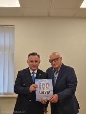 AQC rəhbərliyi Latviyada rəsmi səfərdədir – FOTOLAR | FED.az
