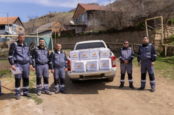 В Дашкесане малоимущим семьям розданы праздничные гостинцы по случаю праздника Рамазан | FED.az