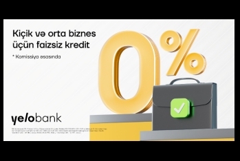 Yelo Bank-dan - KOB-lara FAİZSİZ DƏSTƏK!