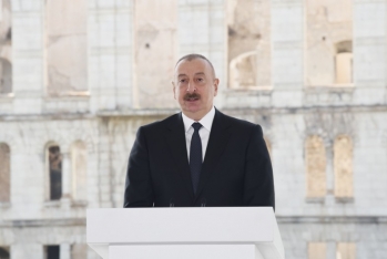 Prezident Şuşada Dünya Azərbaycanlılarının V Qurultayında çıxış edib - TAM MƏTN
