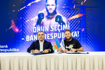 Bank Respublika və UFC ulduzu Rafael Fiziev arasında - [red]ƏMƏKDAŞLIQ SAZİŞİ İMZALANDI[/red] | FED.az