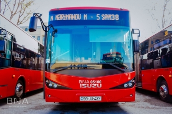 38 nömrəli marşrutun avtobusları - YENİLƏNƏCƏK