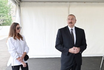 Prezident İlham Əliyev Şuşada açılışlar edib