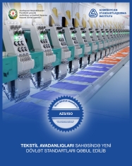 Tekstil avadanlıqları sahəsində yeni dövlət standartları qəbul edilib | FED.az