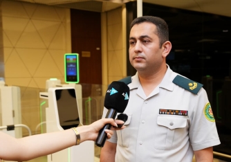 Bakı aeroportunda "Elektron qapı sərhəd nəzarəti sistemi" istifadəyə verilib - FOTOLAR | FED.az
