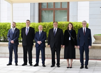 Qəbələdə Çexiyanın Baş nazirinin qarşılanma mərasimi olub - FOTOLAR | FED.az