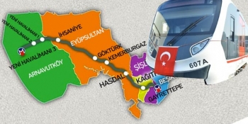 Yeni İstanbul Hava Limanı metrosu - AÇILIR | FED.az