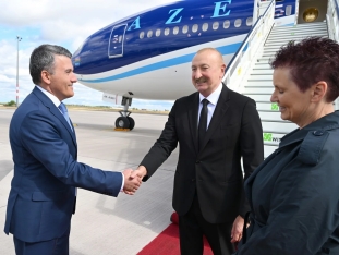 İlham Əliyev Almaniyaya rəsmi səfərə gedib -[red] YENİLƏNƏCƏK[/red] | FED.az