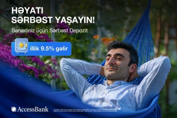 AccessBank-dan “Sərbəst depozit”: Yüksək gəlir və tam sərbəstlik!