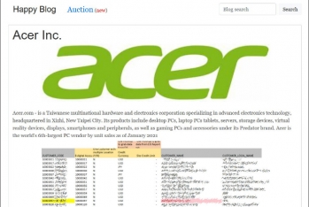 Hakerlər «Acer»ın hesablarını qırıb – 50 MİLYON DOLLAR İSTƏYİRLƏR