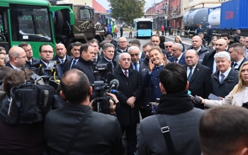 Əli Əsədov Minsk Avtomobil Zavodunda olub - FOTOLAR | FED.az