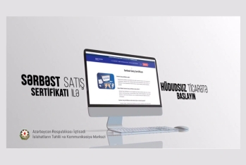 "Azexport" Gürcüstanda satış üçün daha bir məhsula Sərbəst Satış Sertifikatı verib