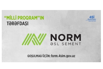 Norm “4Sİ Akademiyası – Milli Proqram”ın yeni mərhələsinin tərəfdaşıdır