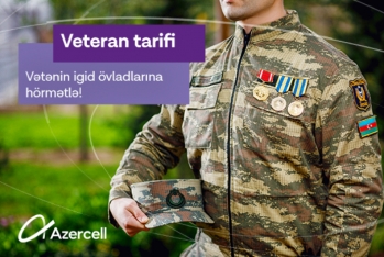 "Azercell"dən müharibə veteranları üçün - “8-11”lə başlayan nömrələr və “Vetaran Tarifi” - ŞƏRTLƏR