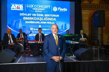 Dövlət və özəl sektor əməkdaşlığında sahibkarların rolu müzakirə olunub - [red]FOTOLAR[/red] | FED.az