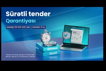 AFB Bank-dan cəmi 1 iş gününə - “Sürətli Tender Qarantiyası”
