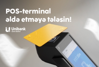 Unibankdan sahibkarlara təklif: POS-terminal xidmətinə qoşul, smart kassa istifadəsindən faydalan!