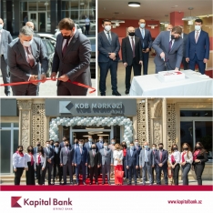 "Kapital Bank" sahibkarlar üçün yeni konsepsiyalı - [red]“KOB Mərkəzi” Filialını İstifadəyə Verdi[/red] | FED.az