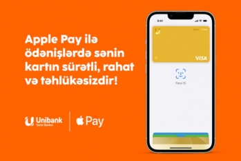 Unibank müştərilərinin Apple Pay əməliyyatlarının sayı - 1 MİLYONU ÖTÜB