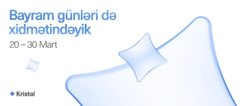 Satış ofisləri bayramda da açıqdır: “Kristal”da mənzil satışları davam edir! - [red]VİDEO[/red] | FED.az