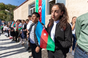 В Дашкесанском районе состоялось открытие школы, построенной по инициативе Фонда Гейдара Алиева и при поддержке ЗАО “AzerGold” | FED.az
