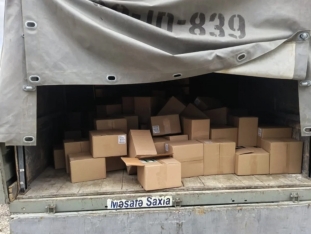 Rusiyadan gətirilmiş 10 min qutu bioloji aktiv qida məhsulu məhv edilib - FOTOLAR | FED.az
