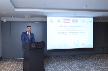 Azərbaycan-Latviya biznes forumu keçirilib - FOTOLAR | FED.az
