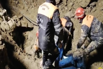 Qobustanda qazıntı işləri zamanı torpaq çöküb, ölən və yaralı var - VİDEO | FED.az