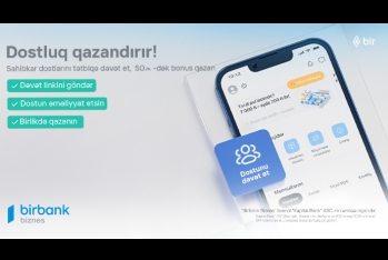 Birbank Biznes-də dostluq qazandırır