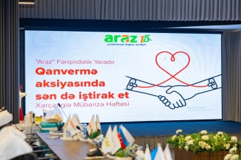 “Araz” supermarketlər şəbəkəsi “Xərçənglə Mübarizə Həftəsi” keçirib - [red]FOTOLAR[/red] | FED.az