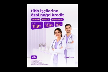 Azər Türk Bankdan səhiyyə işçiləri üçün - İSTEHLAK KREDİTİ KAMPANİYASI